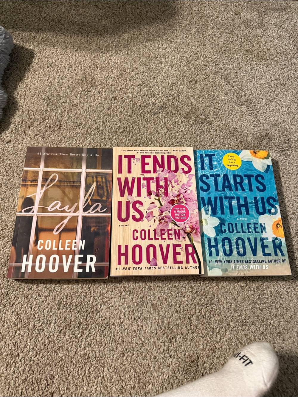 Colleen Hoover books x3